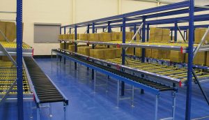 Carton Live Industrial Shelving