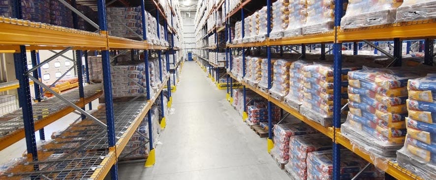 Pallet Racking installed by Teepee Materials Handling in a warehouse