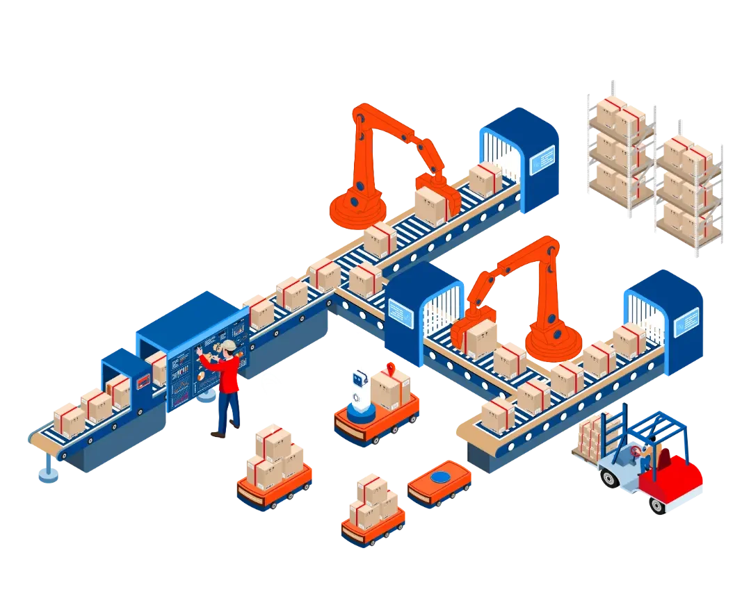 An warehouse that meets customer demands