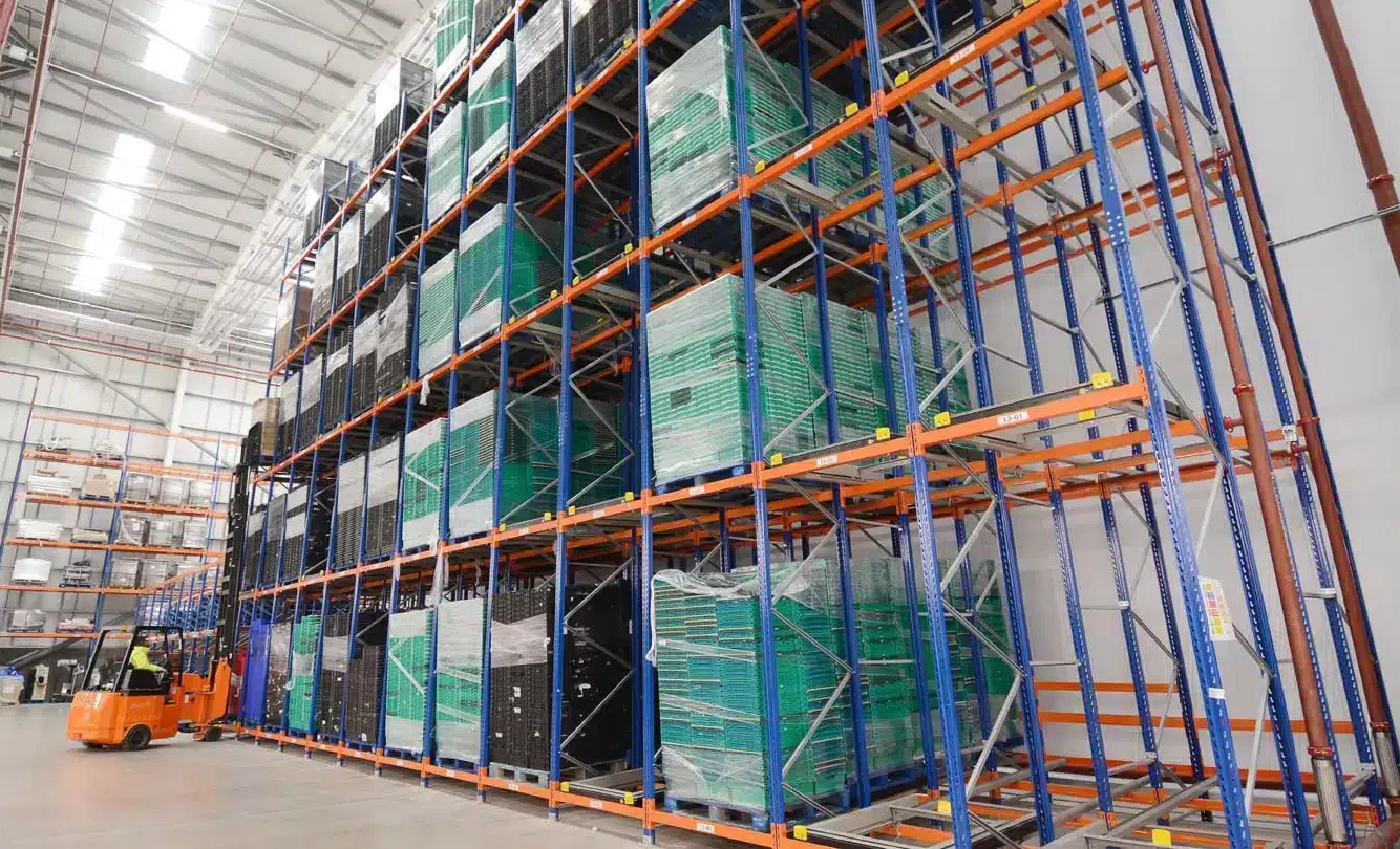 Push Back Racking