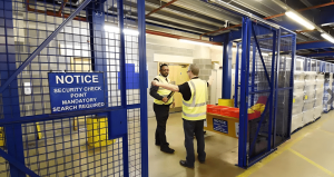 warehouse modular wall partitioning